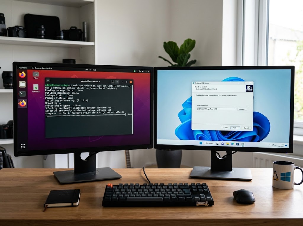 Software Linux y Windows
